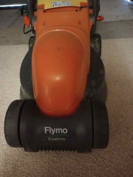 Photo of free Flymo lawnmower with grass collection box. (Kingswood SS16) #1
