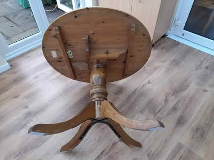 Photo of free Round antique pine table (Heybridge) #2
