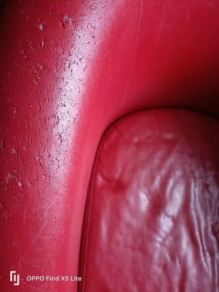 Photo of free Red tub chair (BS8 clifton Wood) #2