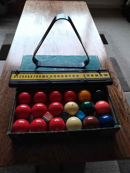 Photo of free Snooker Ball Set (Burbage) #1