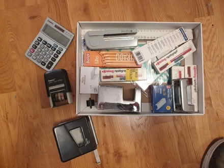 Photo of free Drawing / Stationery Stuff in a Box (New Malden KT3) #1