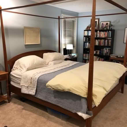 Photo of free Cherrywood king bed frame (Standley Lake, Arvada) #1