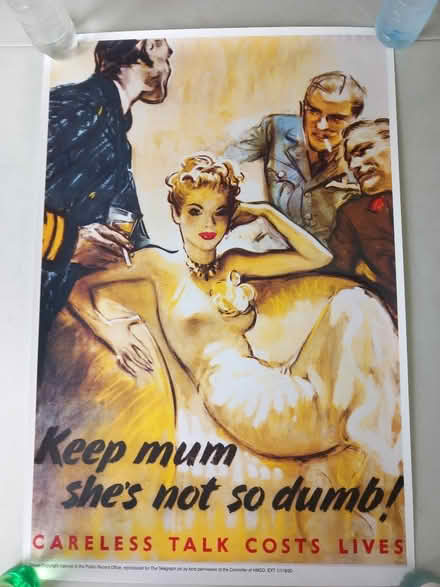 Photo of free 7 x WW2 Posters (Shire Lane, Chorleywood) #1
