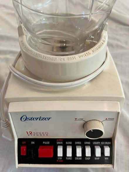 Photo of free Osterizer Blender 12 speed (Skokie) #2