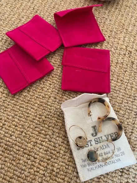 Photo of free jewellery bags and earrings (Peckham SE15) #1
