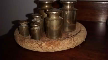 Photo of free Brass weights for old-style scales (Pollokshields G41) #1