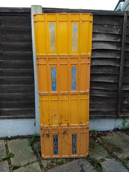 Photo of free Peroni Beer Crates (Rayleigh SS6, Eastwood side) #1