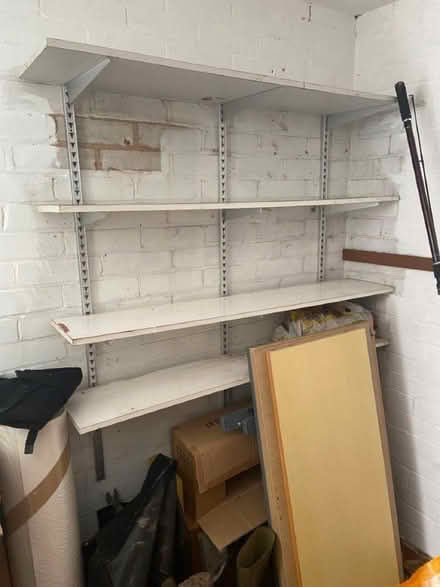 Photo of free Four shelves plus brackets (Hampden Park BN22) #1