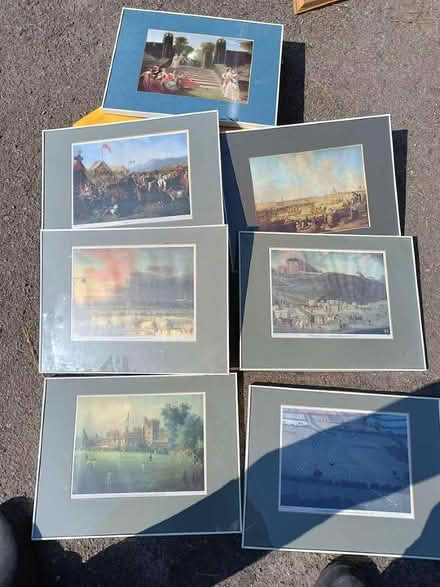 Photo of free Pictures Framed Historic Prints x7 (Denmead PO7) #1