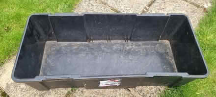 Photo of free Black ?70L plastic box (Bladon OX20) #2