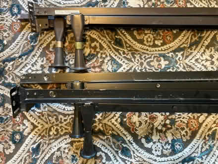 Photo of free Two metal bed frames (twin to full) (South Arlington (Claremont)) #2
