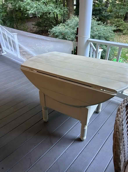Photo of free 4 person table (Herndon) #2