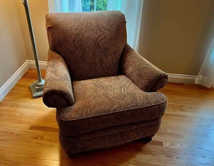 Photo of free Upholstered Chair (South Kingston, near Rt 125) #1
