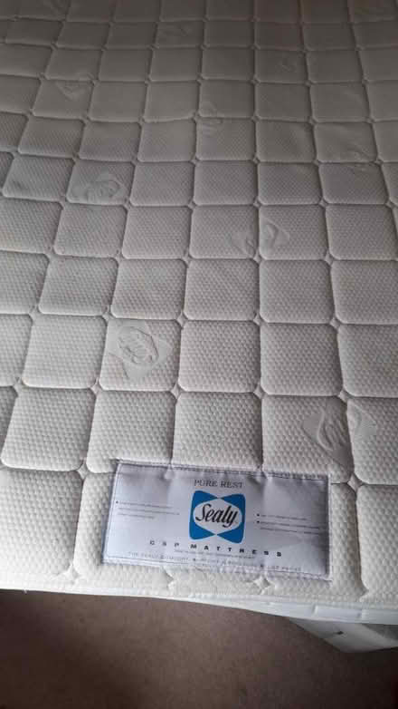 Photo of free Sealy King size mattress (Chellaston, Derby) #1