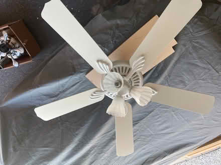 Photo of free 48” White Ceiling Fan (Islington and 401) #1