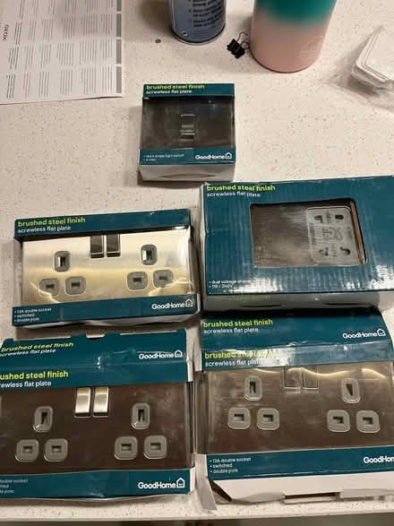 Photo of free B&Q sockets and light switch (Forest Hill SE23) #1