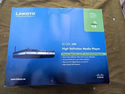 Photo of free Kiss Linksys 1600 HD Media Player (Bransford WR6) #1