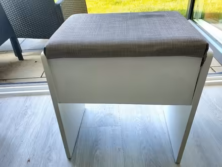 Photo of free Grey dressing table stool (CT7) #2