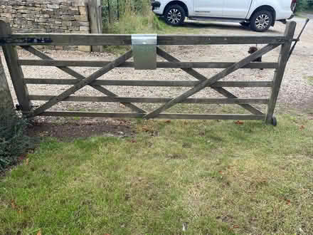 Photo of free Wooden 5 bar gate (South Leigh OX29) #1