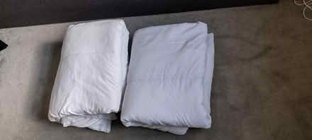 Photo of free 2 single size duvets (Gwernymynydd CH7) #1