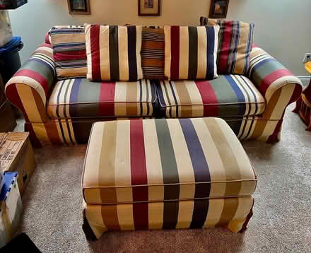 Photo of free Sofa and Ottoman (South Kingston, near Rt 125) #1