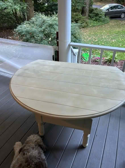 Photo of free 4 person table (Herndon) #1