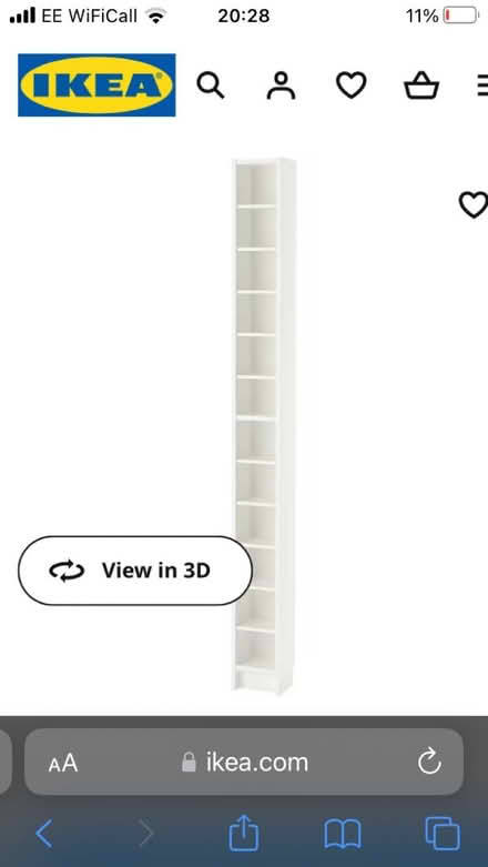 Photo of free Ikea white CD rack/shelves (Walton Manor OX2) #2