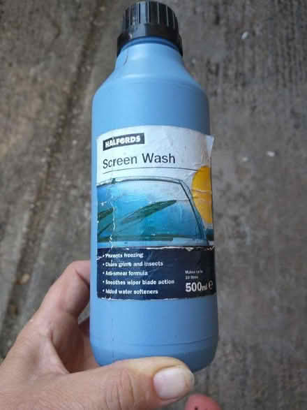 Photo of free Old bottle of screenwash (Malvern Link WR14) #2