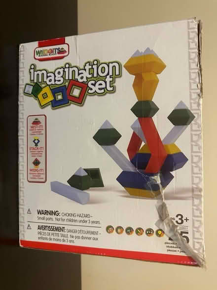 Photo of free Wedgits building toy (Third line and Dundas) #1