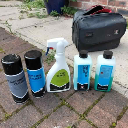 Photo of free Car cleaning fluids with bag (South Gosforth NE3) #1