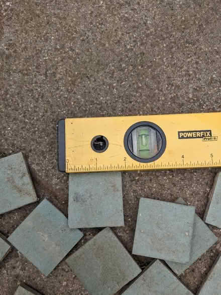 Photo of free Small green vintage tiles (Highters Heath B14) #1