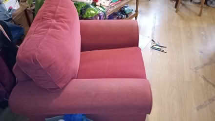 Photo of free Red Large comfy single armchair (Blacklands TN34) #1