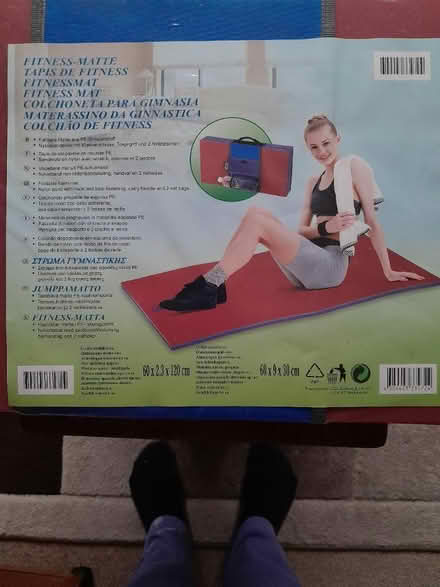 Photo of free Exercise mat (Burbage) #1