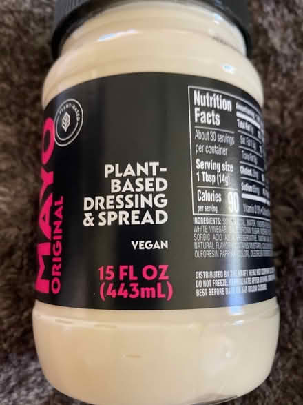 Photo of free Food-Vegan: Not Mayo (Harper Woods, MI) #2