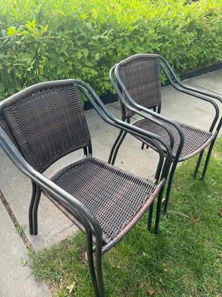 Photo of free Outside chairs (132 humboldt Ave providence) #2