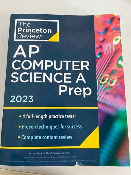 Photo of free AP Computer Science A study book (West San Jose) #1
