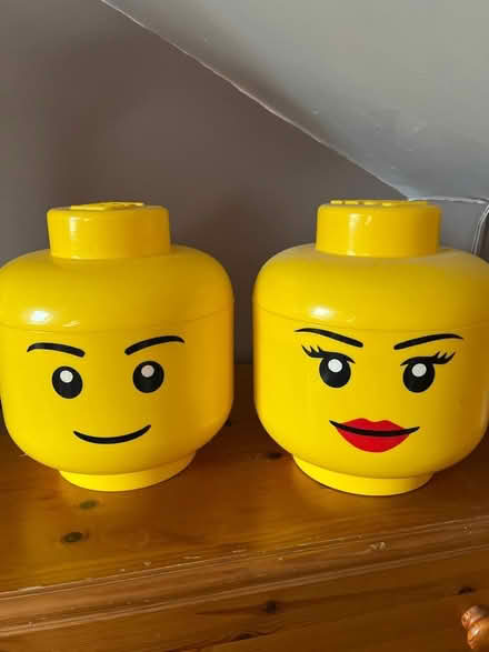 Photo of free Lego head storage containers (Wilmorton DE24) #1