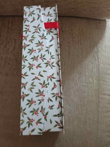 Photo of free Holly gift box - i.e. for bottle of wine - normal size (Little Hallam DE7) #2