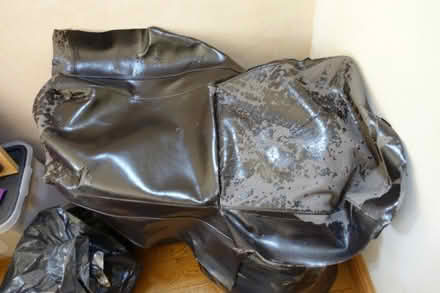 Photo of free 8 Faux Leather Chair Covers - for arts / crafts / upholstery (Chiswick W4) #1