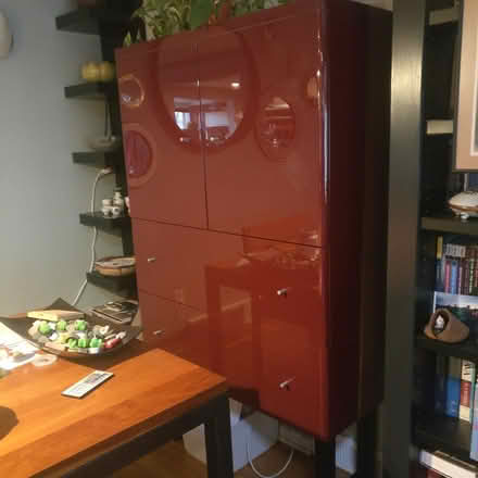 Photo of free Red Cabinet (South Boulder) #2