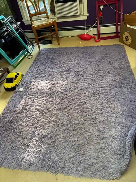Photo of free Purple shag rug (McLean, VA) #1