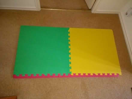 Photo of free Interlocking EVA foam tiles x 2 with some edging pieces (Knaresborough HG5) #1