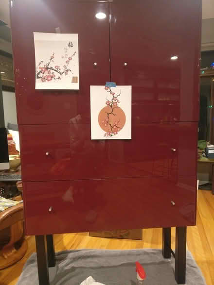 Photo of free Red Cabinet (South Boulder) #1