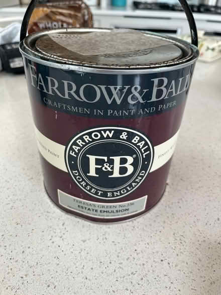 Photo of free Farrow & Ball 2.5 litres (Forest Hill SE23) #1