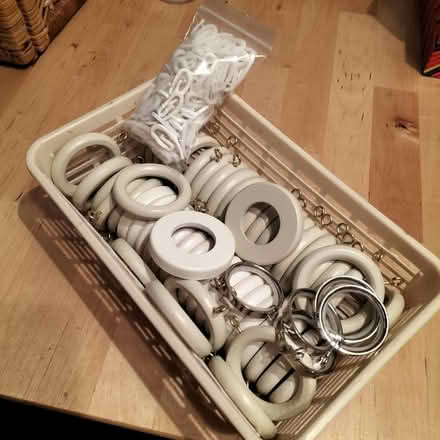 Photo of free Curtain rings and hooks (South Gosforth NE3) #1