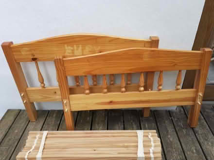 Photo of free Pine Single Bed (Kelvindale G12) #3