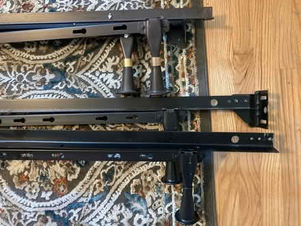 Photo of free Two metal bed frames (twin to full) (South Arlington (Claremont)) #3