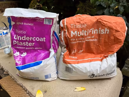 Photo of free Multi finish plaster and bonding (OX3 Headington, Oxford) #1