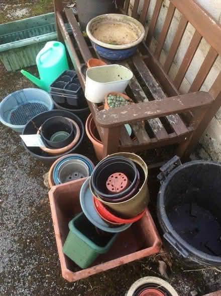 Photo of free Plant pots etc (DE6) #2