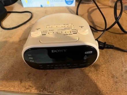 Photo of free Sony radio alarm clock (Bothell - Canyon Park) #2